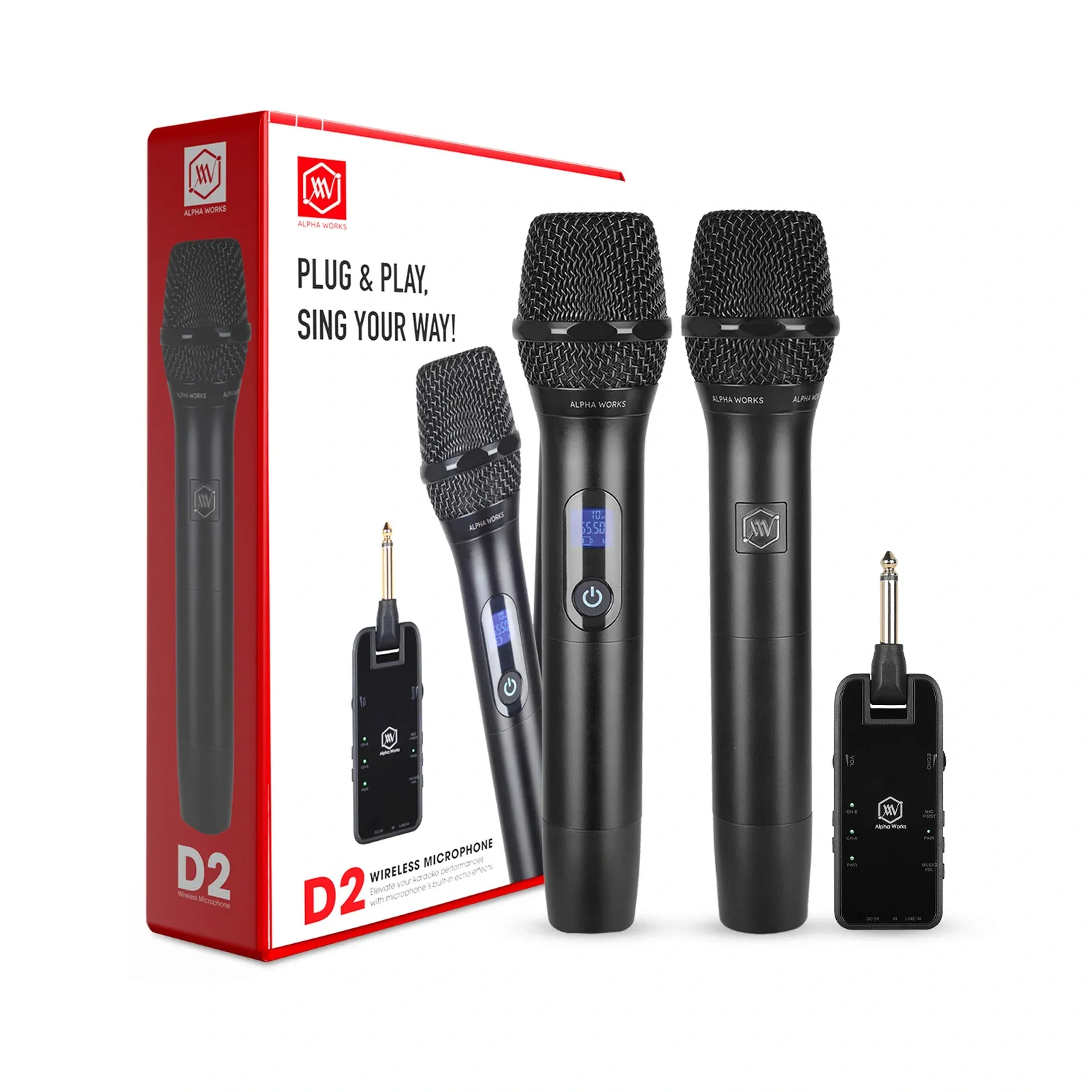 Micro Không Dây Alpha Works D2 - Chính hãng PGI